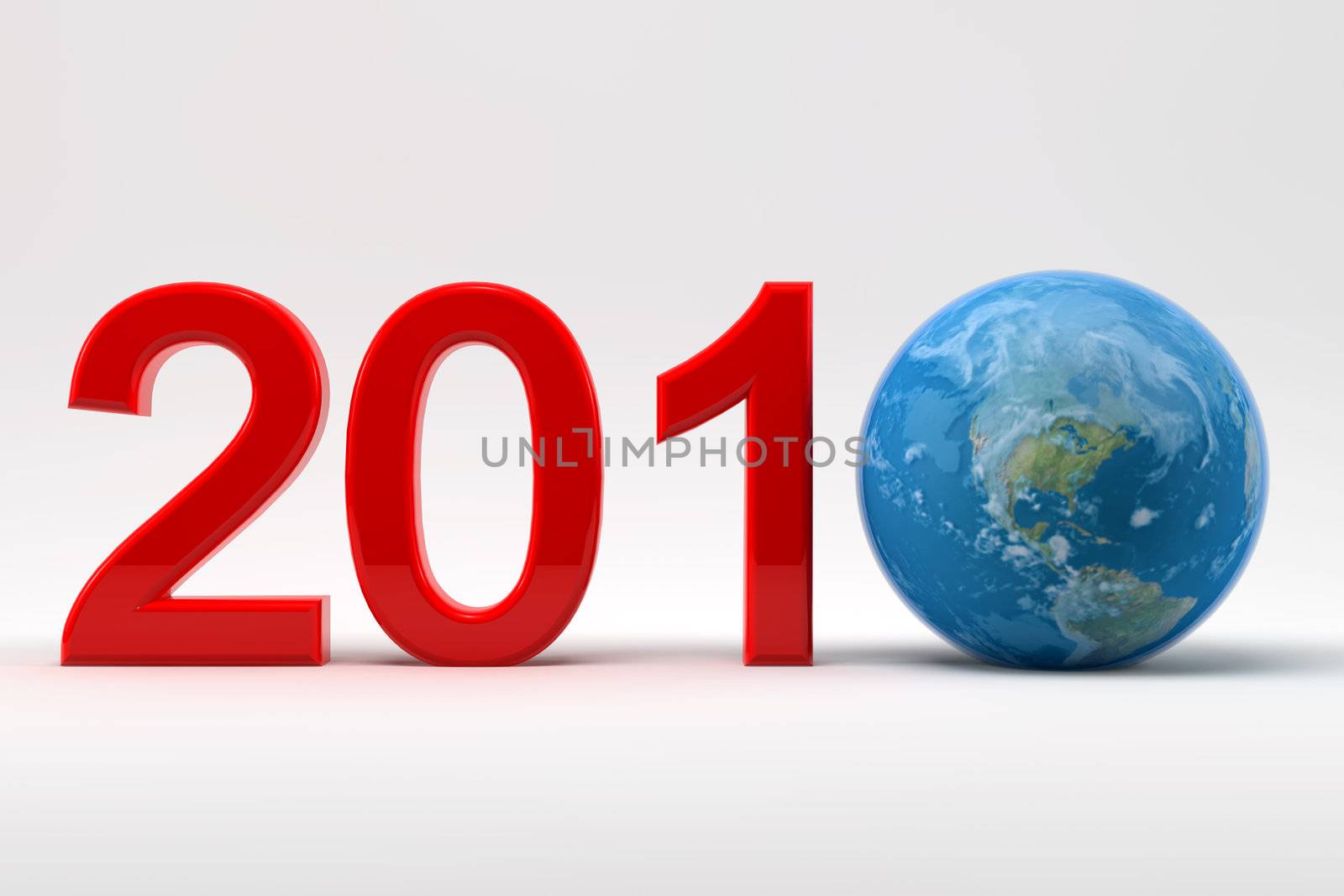 A new year with the earth at the end