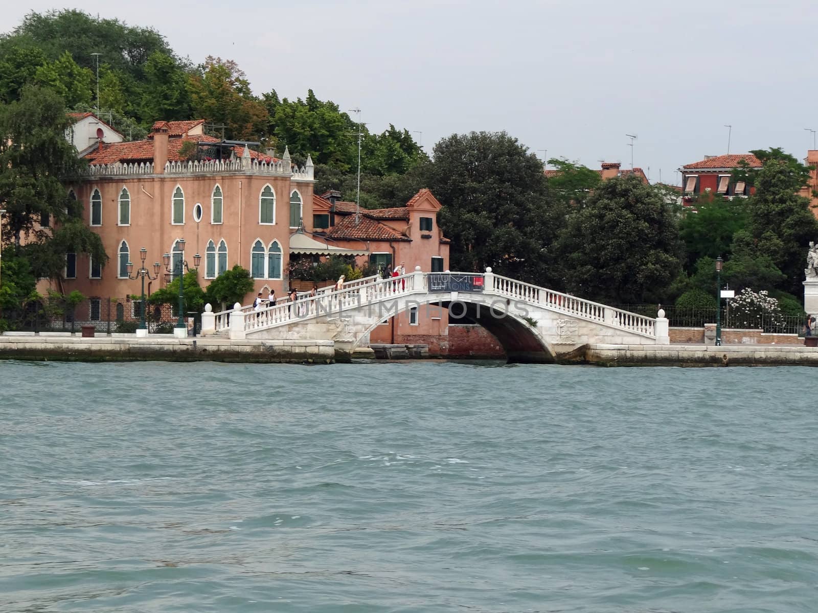 bridge and houses of Venice, Italy