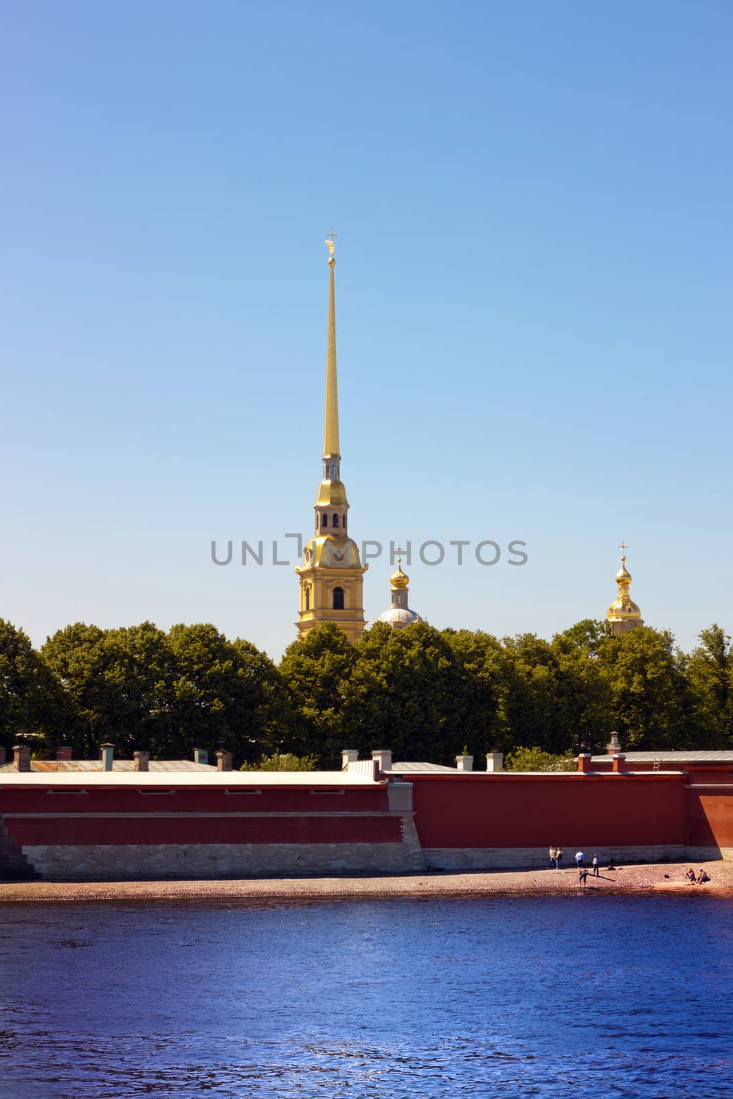The Peter and Paul Fortress is the original citadel of St. Petersburg Russia
