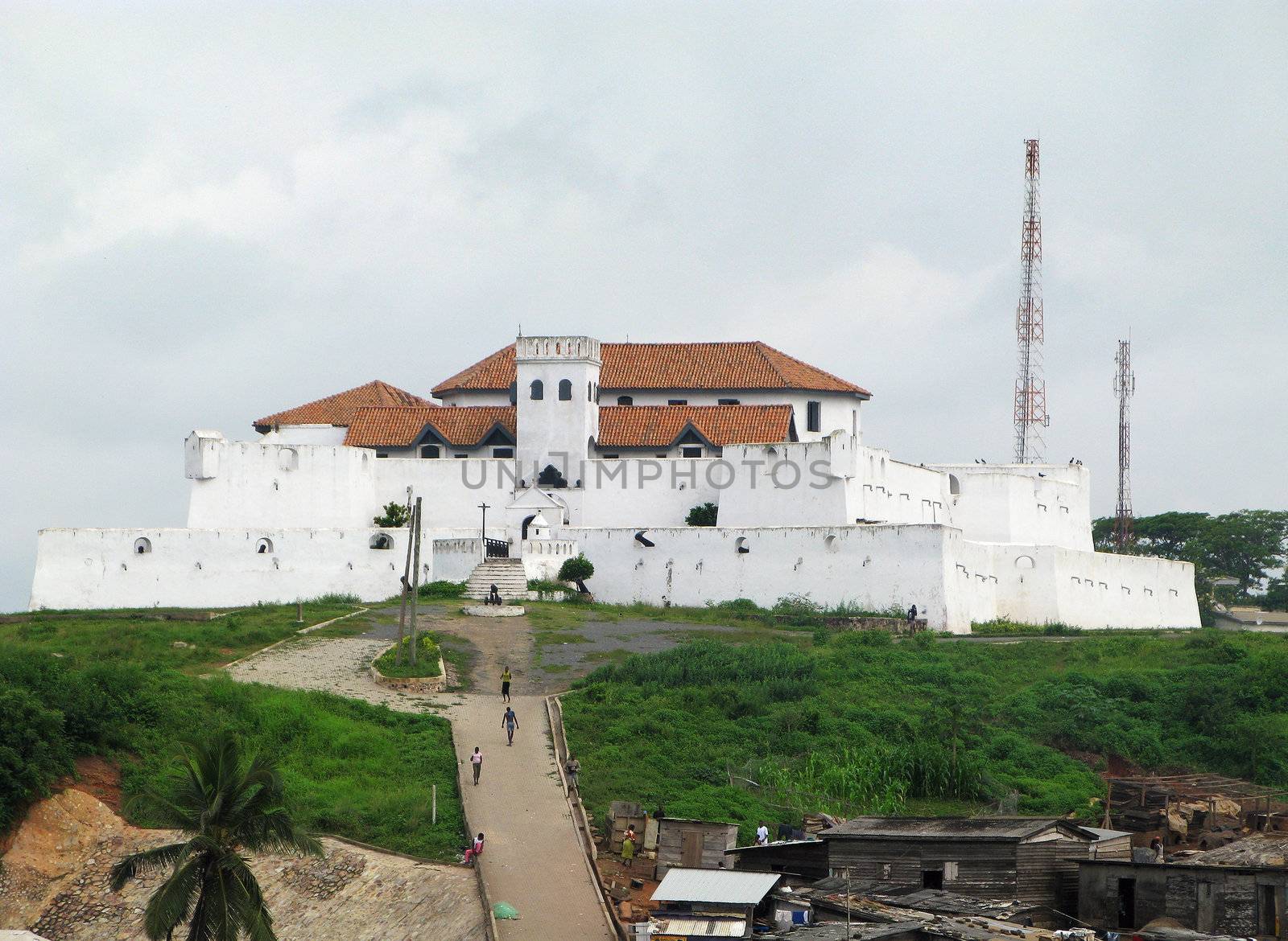 Elmina Fort near Accra in Ghana by steheap