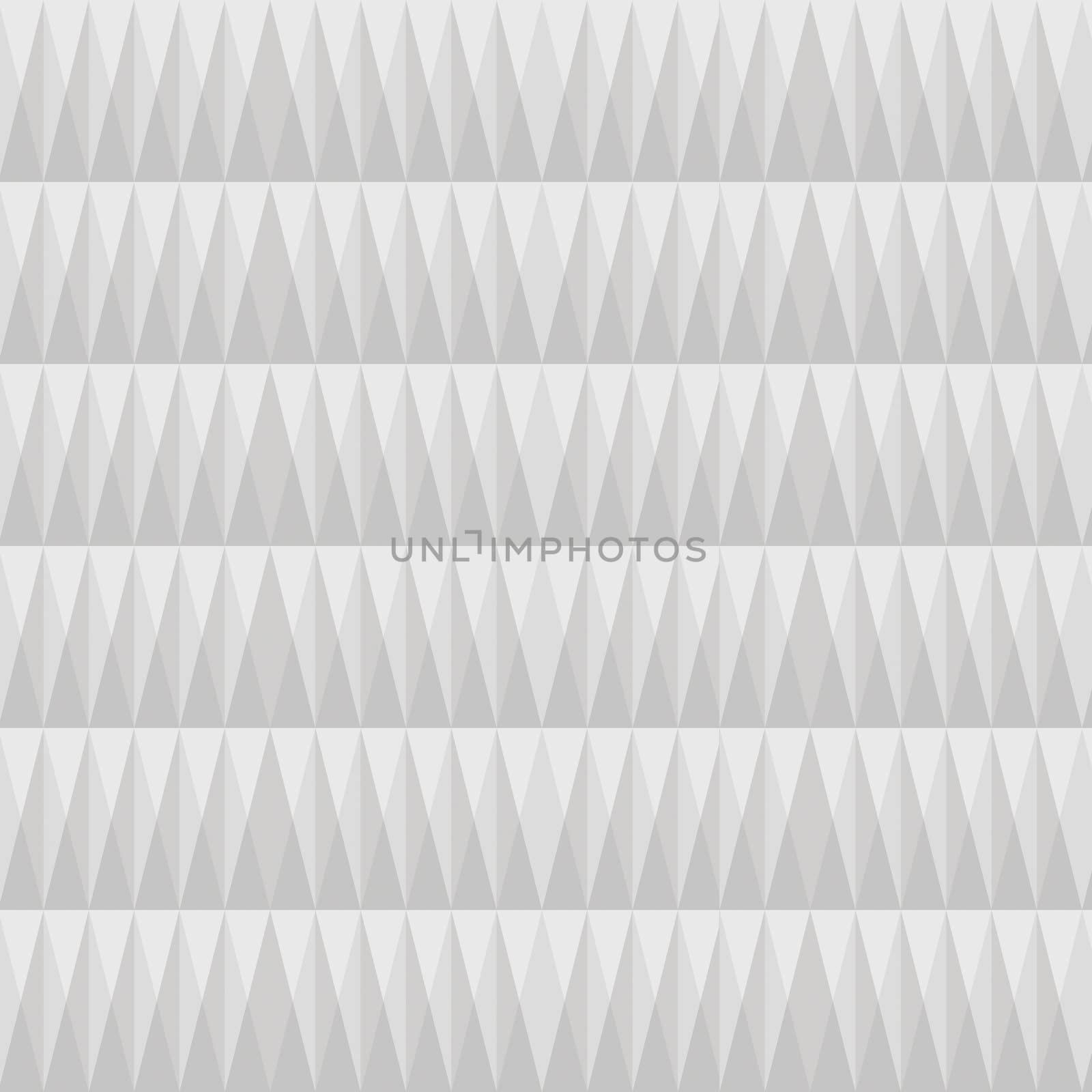 seamless texture of many grey and white geometric shapes 