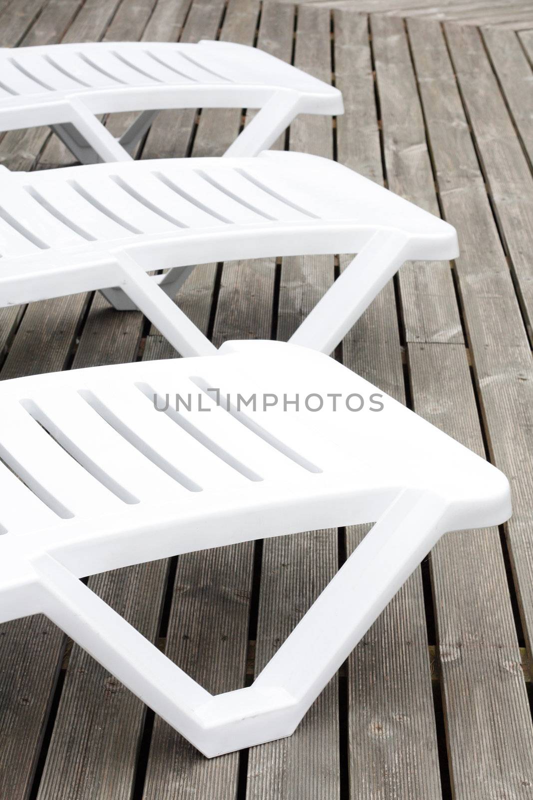 Poolside chairs by leeser