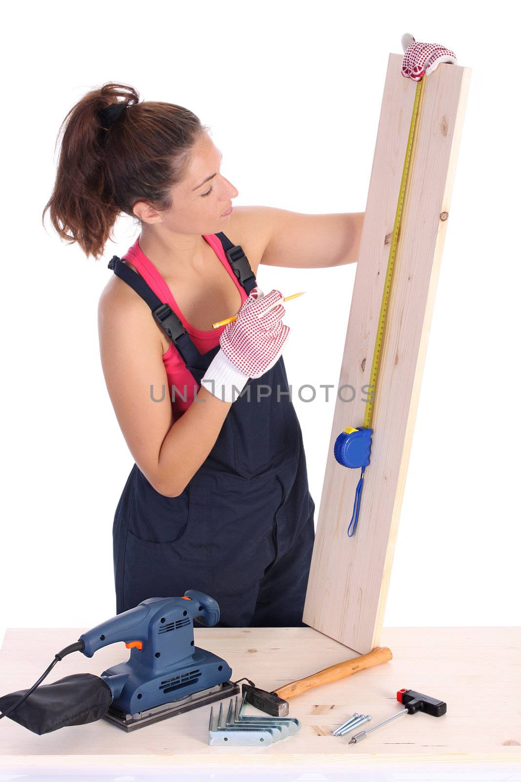 woman carpenter by vladacanon