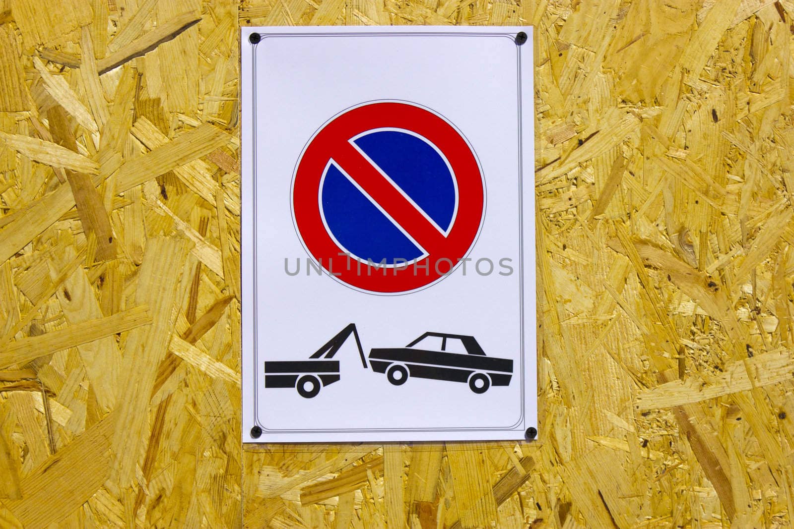 No parking sign by rgbpepper
