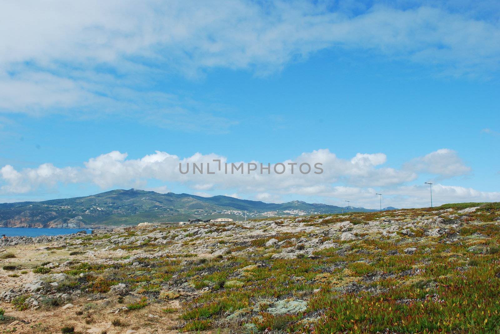 landscape of Guincho, beautiful coastline in Portugal