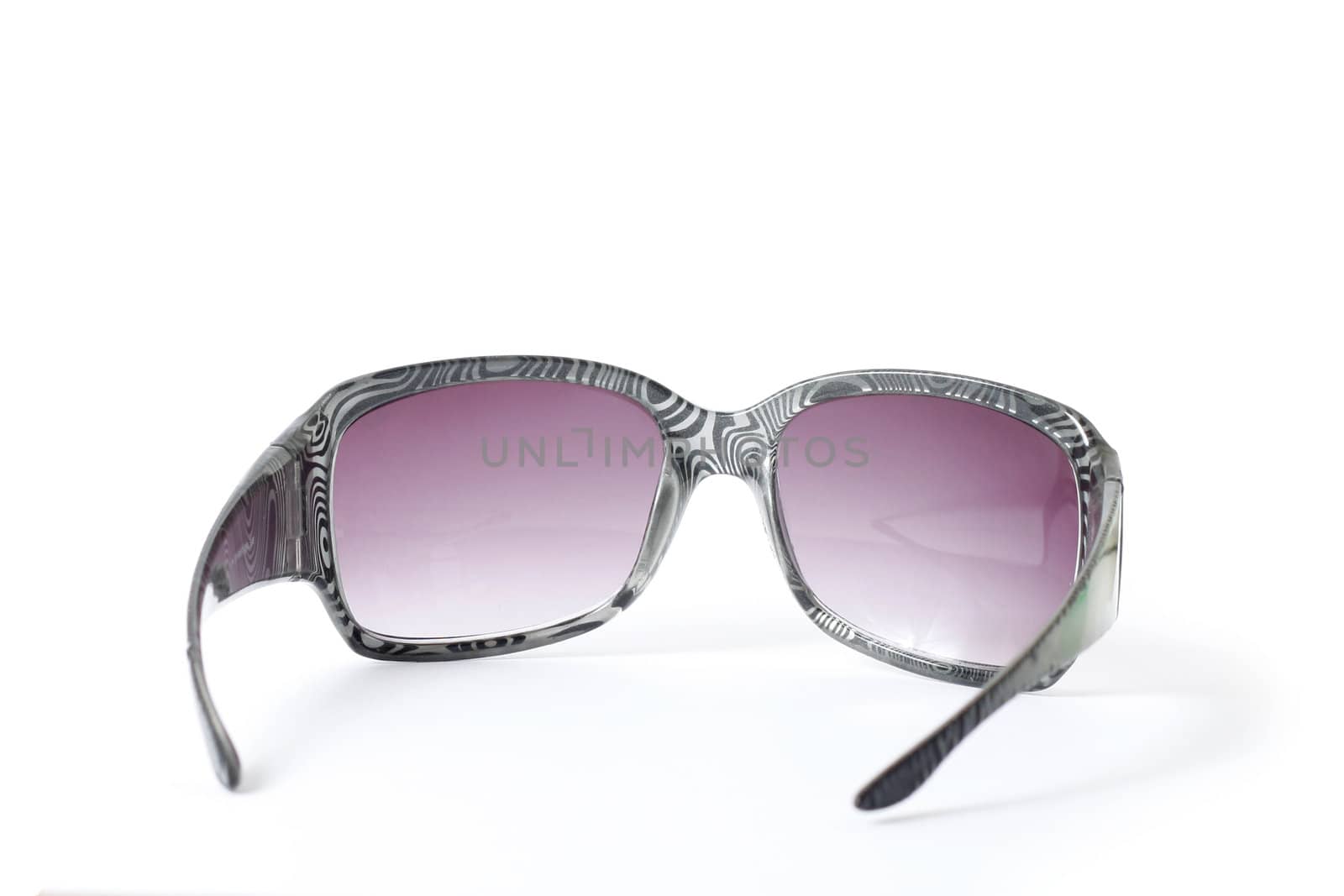 Isolated sunglasses in a studio