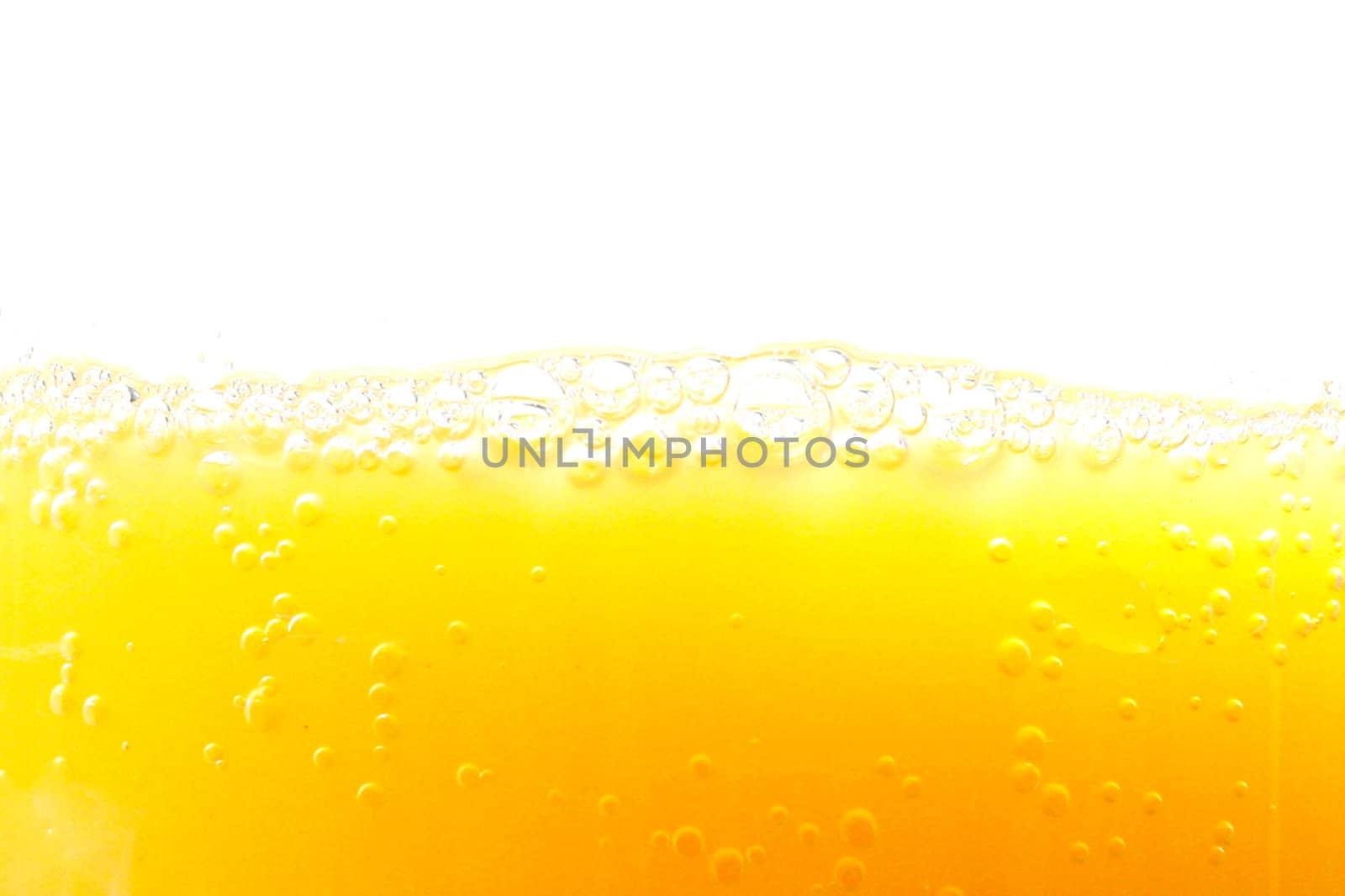 Closeup of orange juice