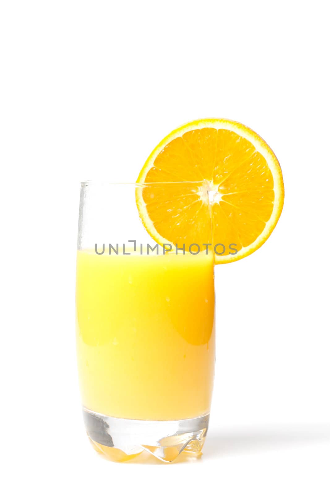 Glass of juice by leeser