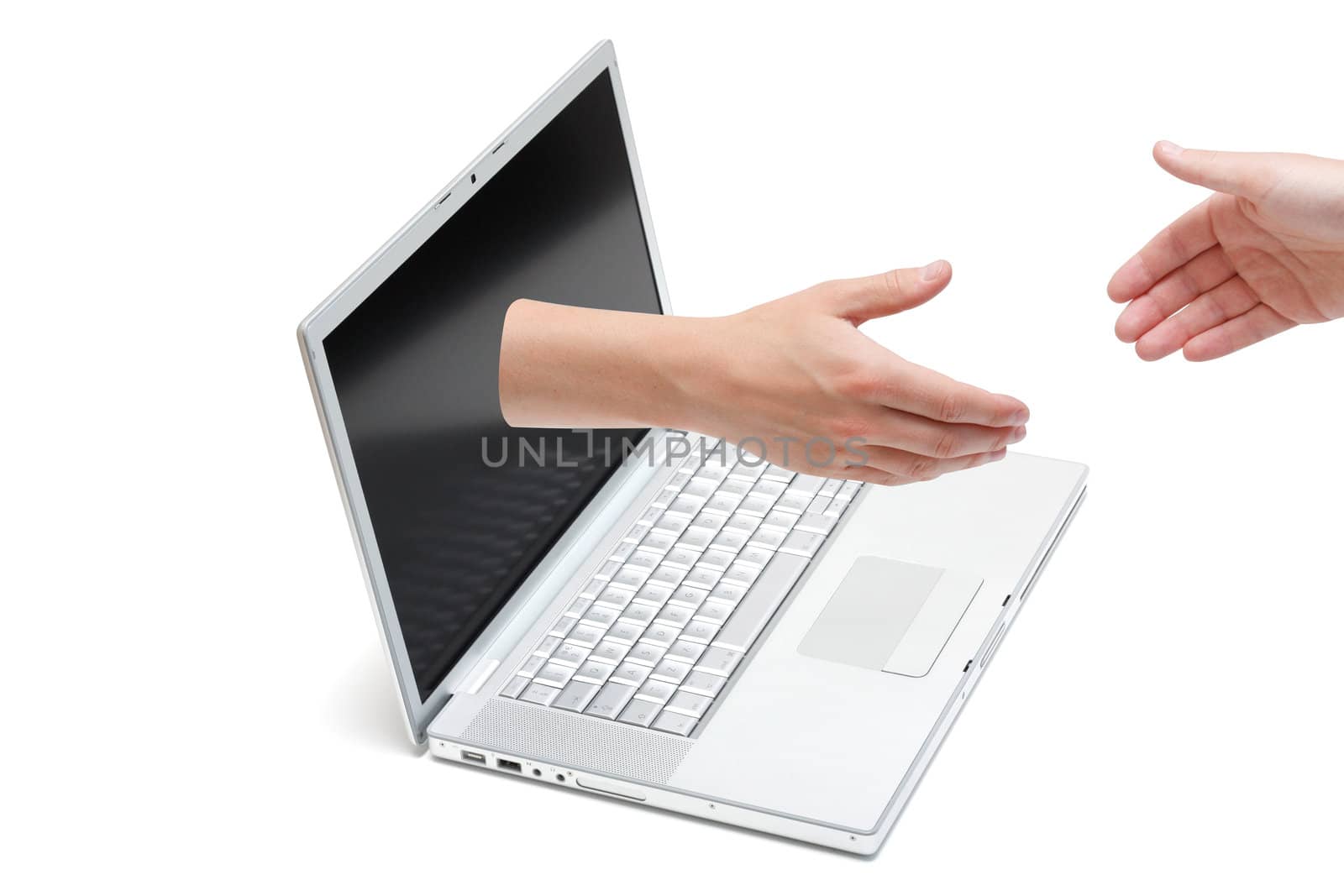 Online handshake by leeser