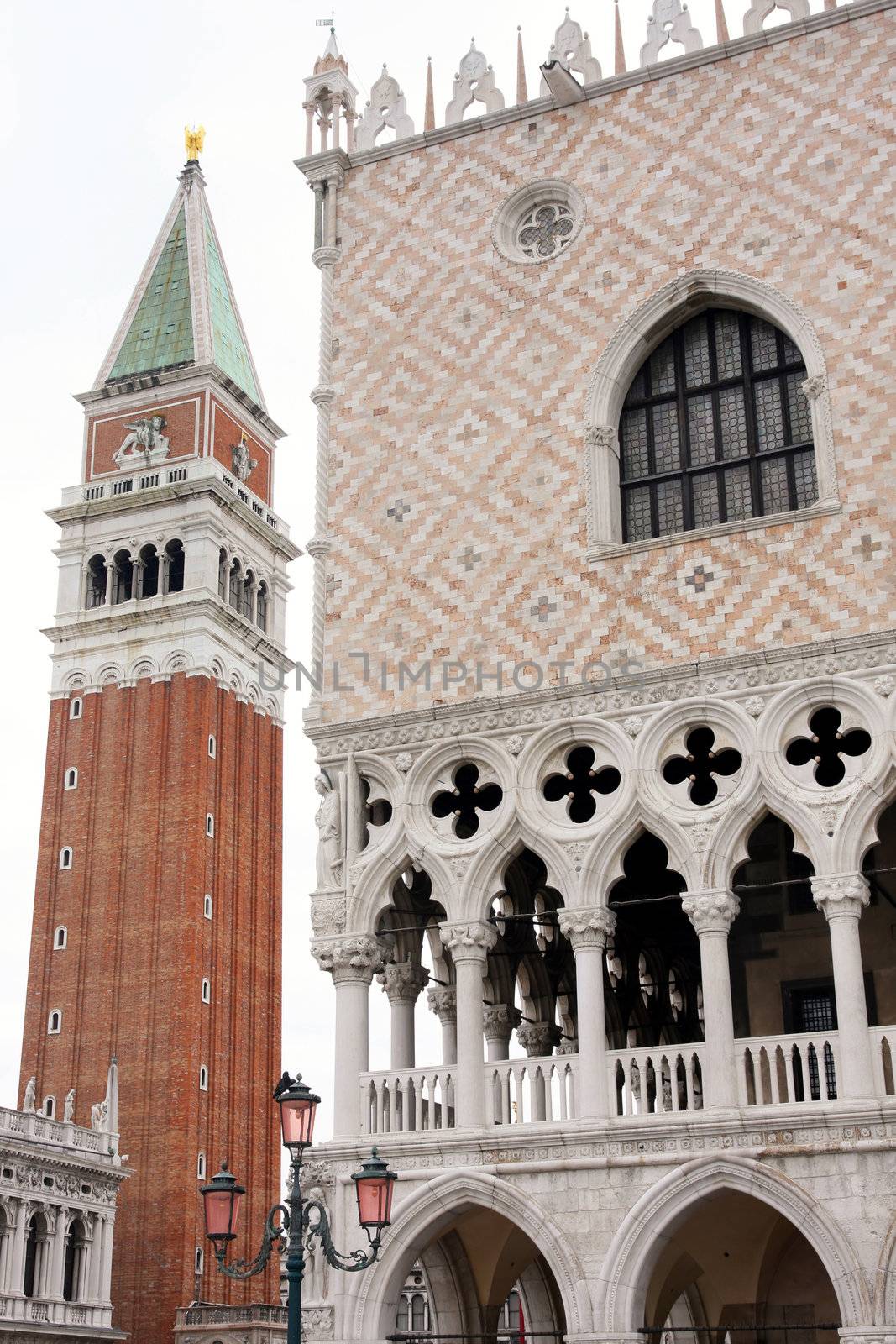 Piazza San Marco and The Doge's Palace in Venice, Italy