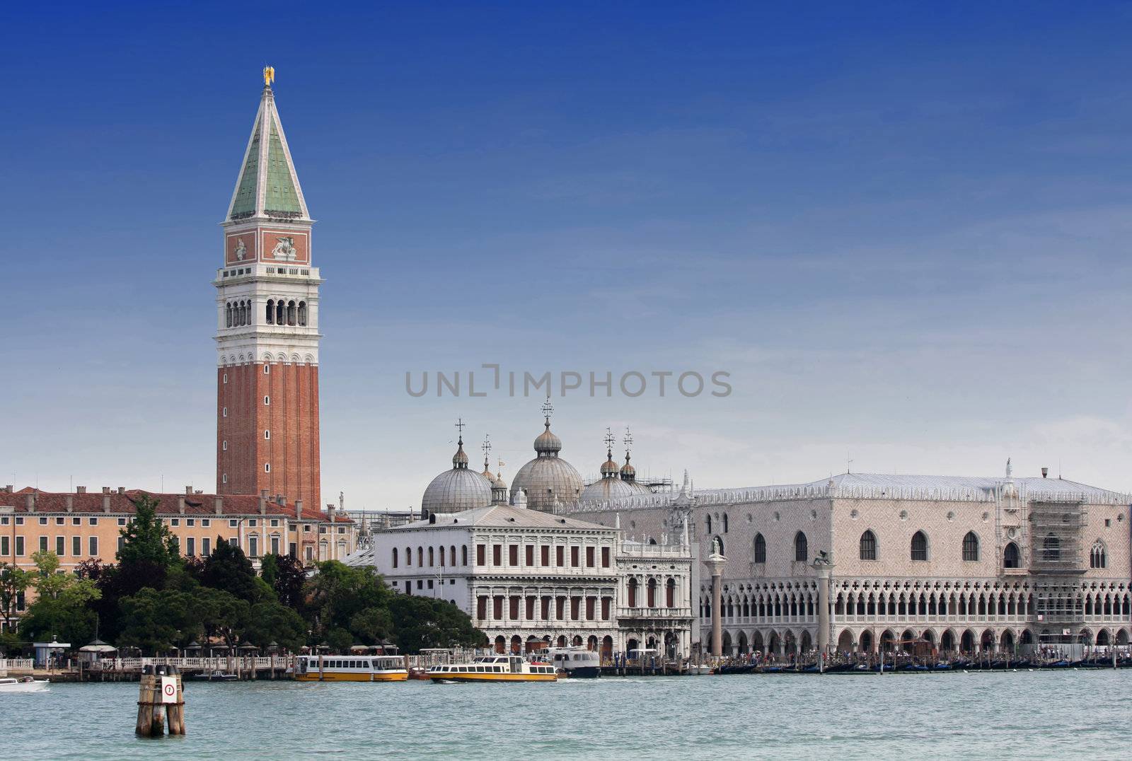Piazza San Marco and The Doge's Palace in Venice, Italy