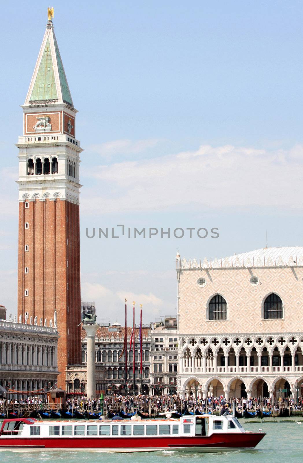 Piazza San Marco and The Doge's Palace in Venice, Italy