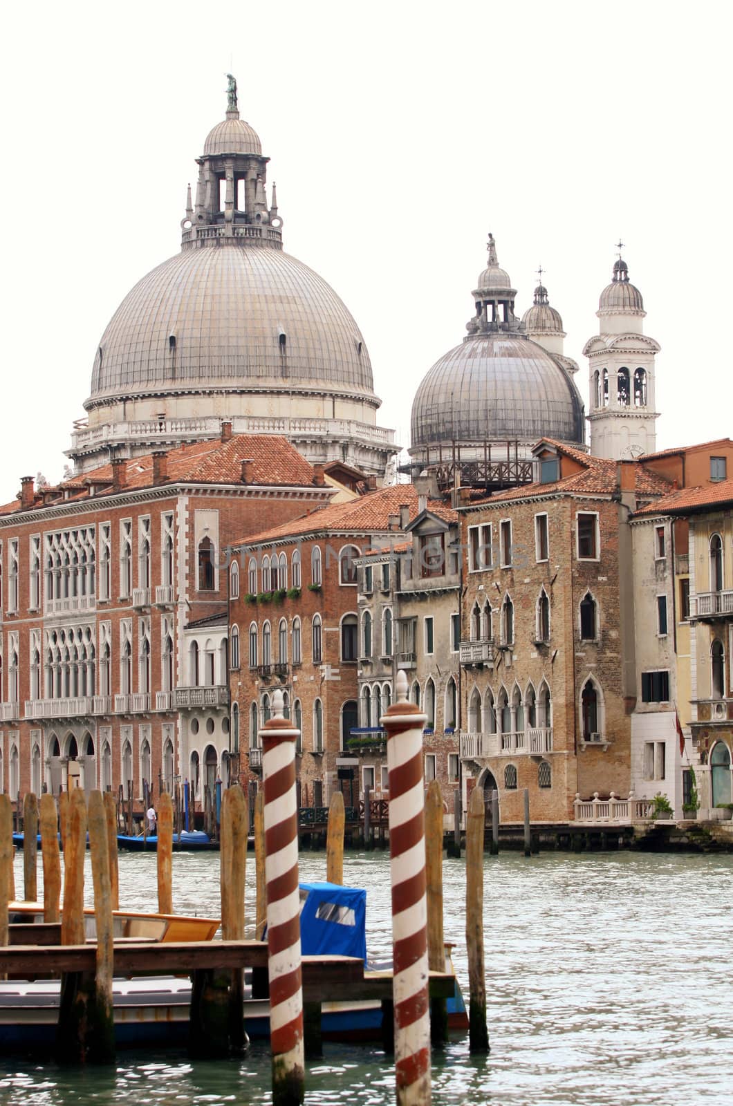 view of Santa Maria della Salute in Venice, Italy