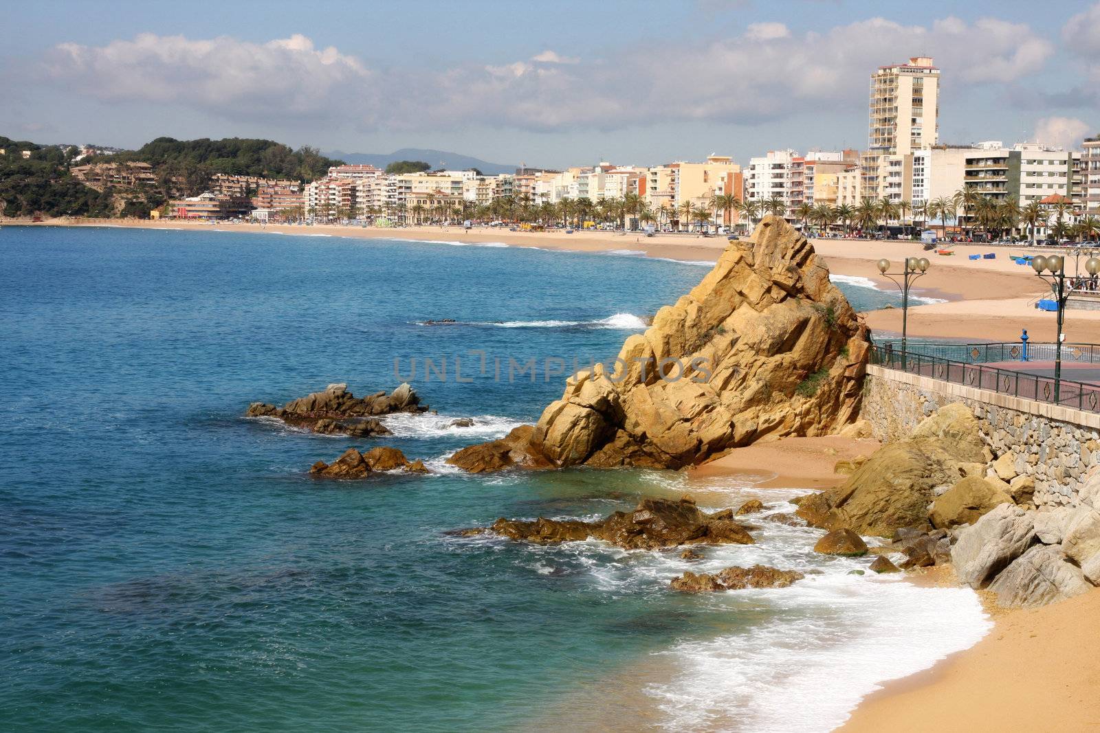 View of Lloret de Mar (Spain)