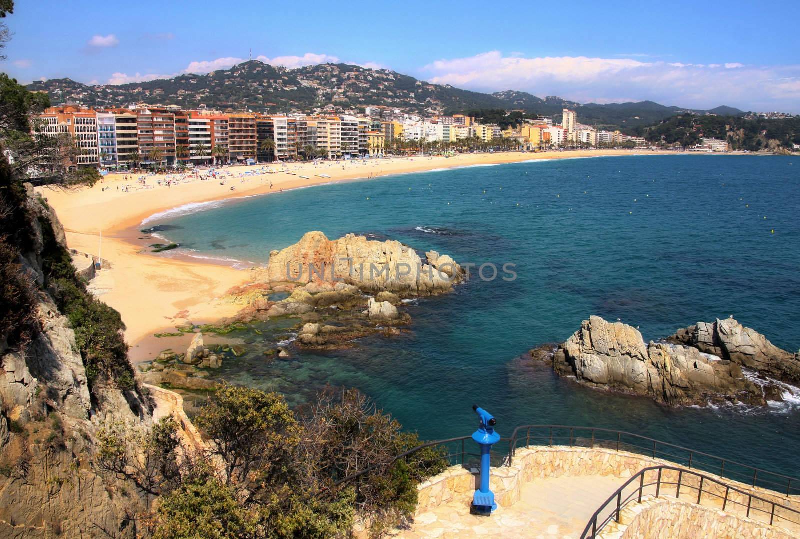 View of Lloret de Mar (Spain)