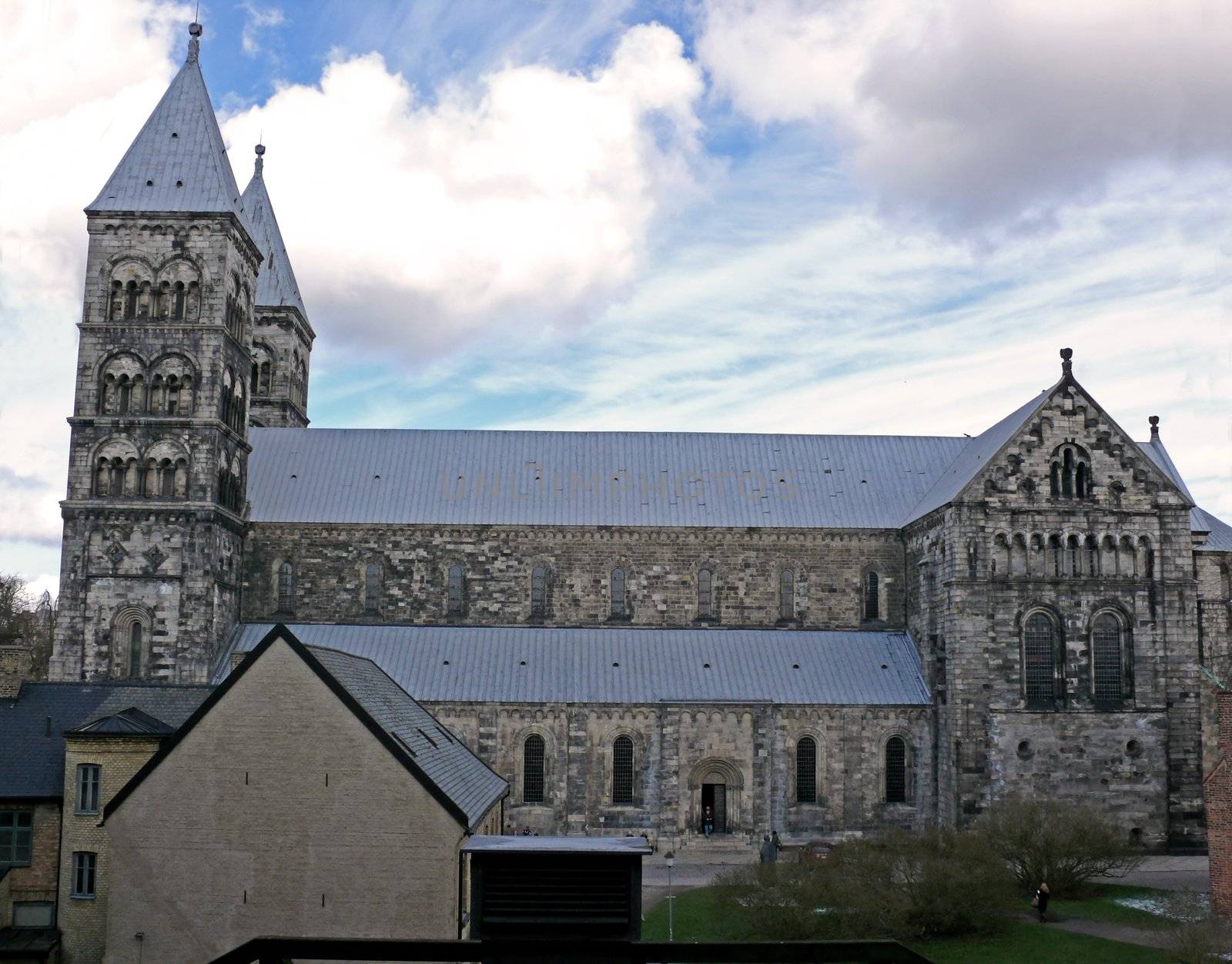 portrait of Cathedral of Lund, Sweden built 1085