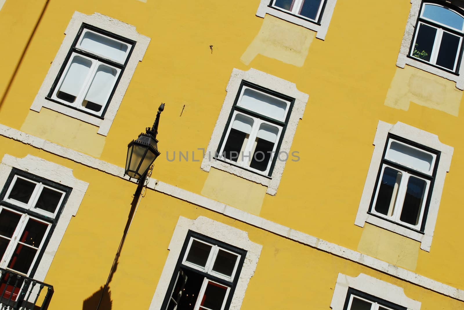 traditional and residential building in Lisbon's downtown