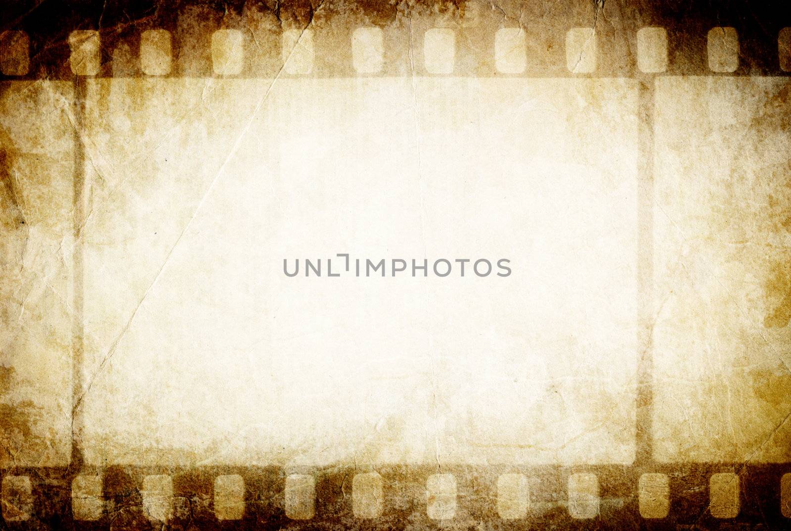 Old filmstrip. Classic vintage background. by pashabo