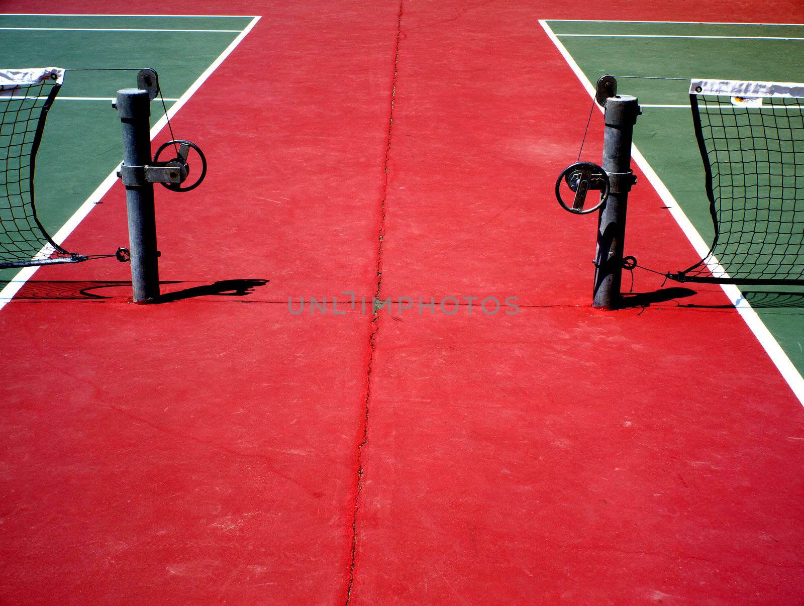 Tennis court. by vsphoto