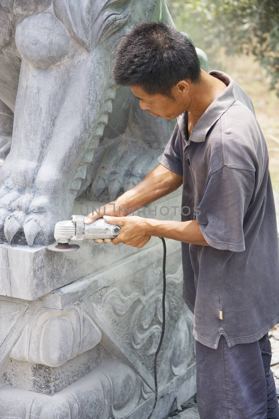 Chinese Stone Sculpturing by shariffc