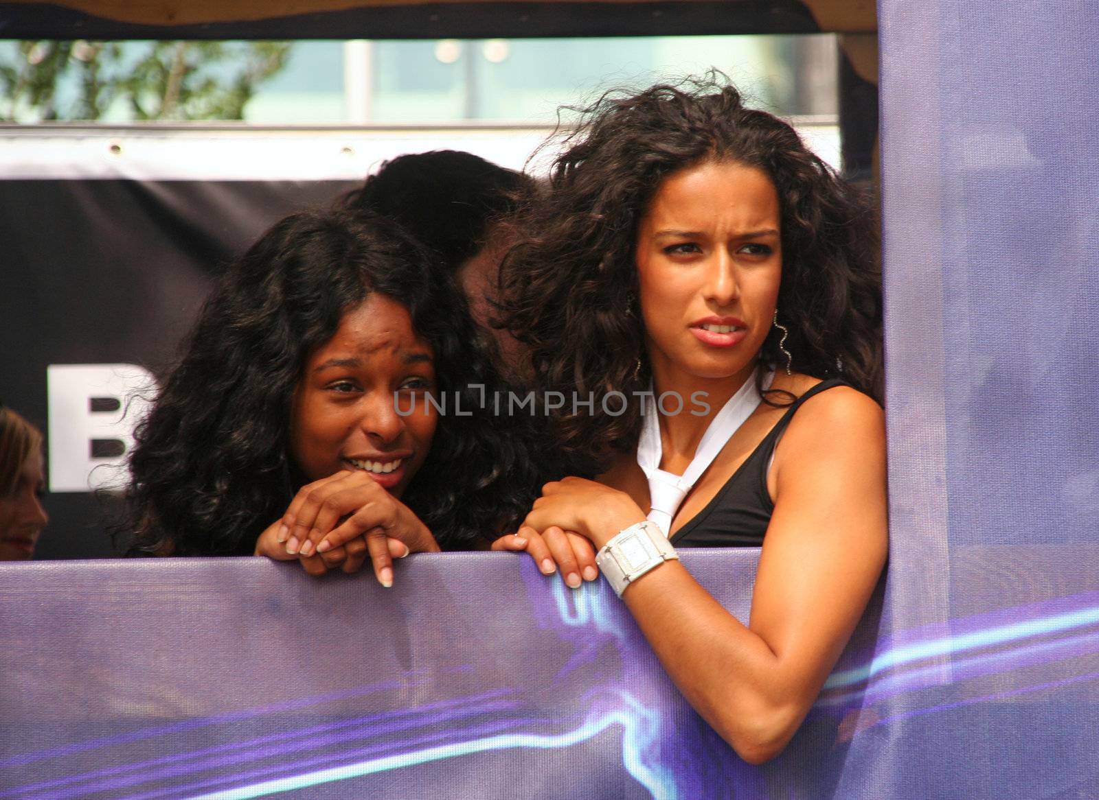 Girls on a truck at the Dance Parade in Rotterdam