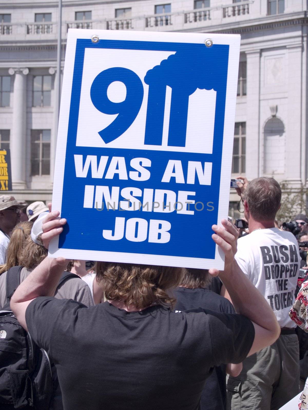 Protesters at the Democratic National Convention