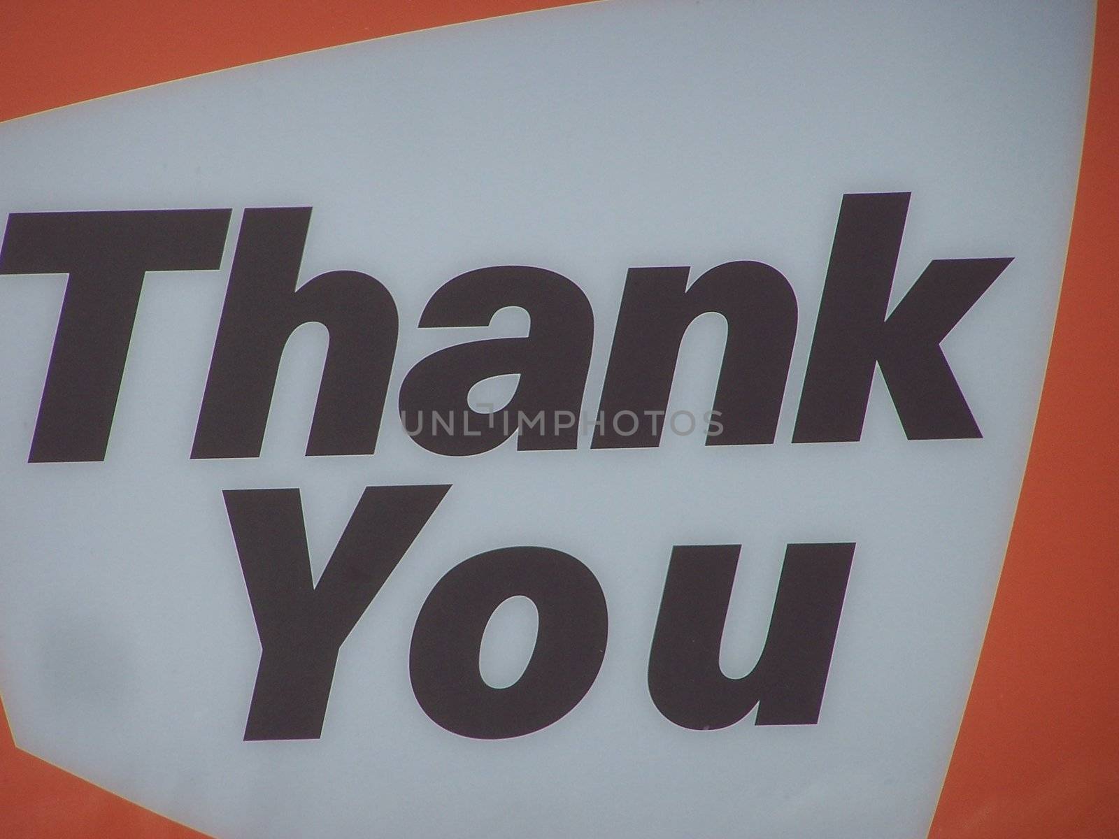 Thank You Sign by hicster