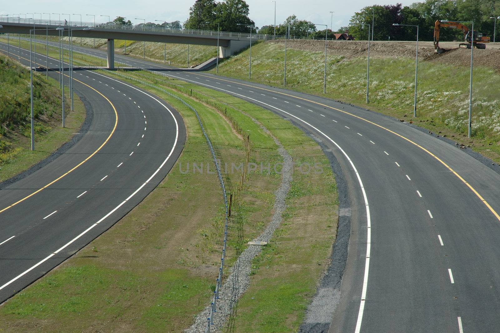 Empty Motorway