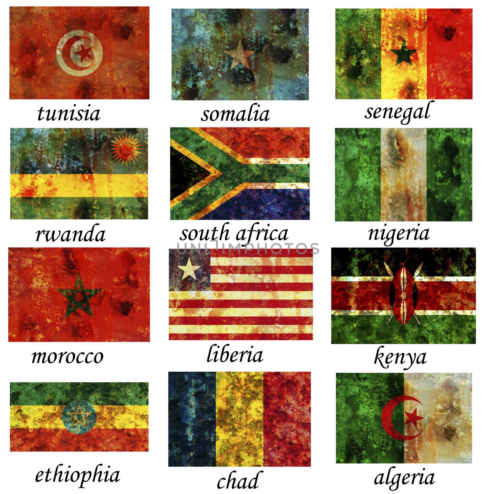 flags of africa by michal812