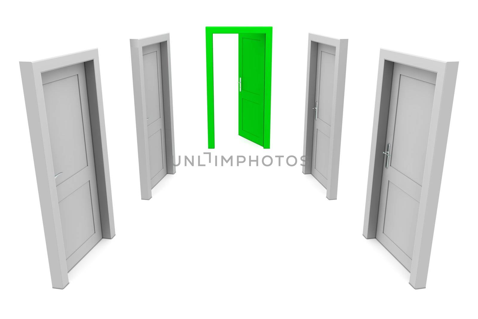 Use the Green Door by PixBox