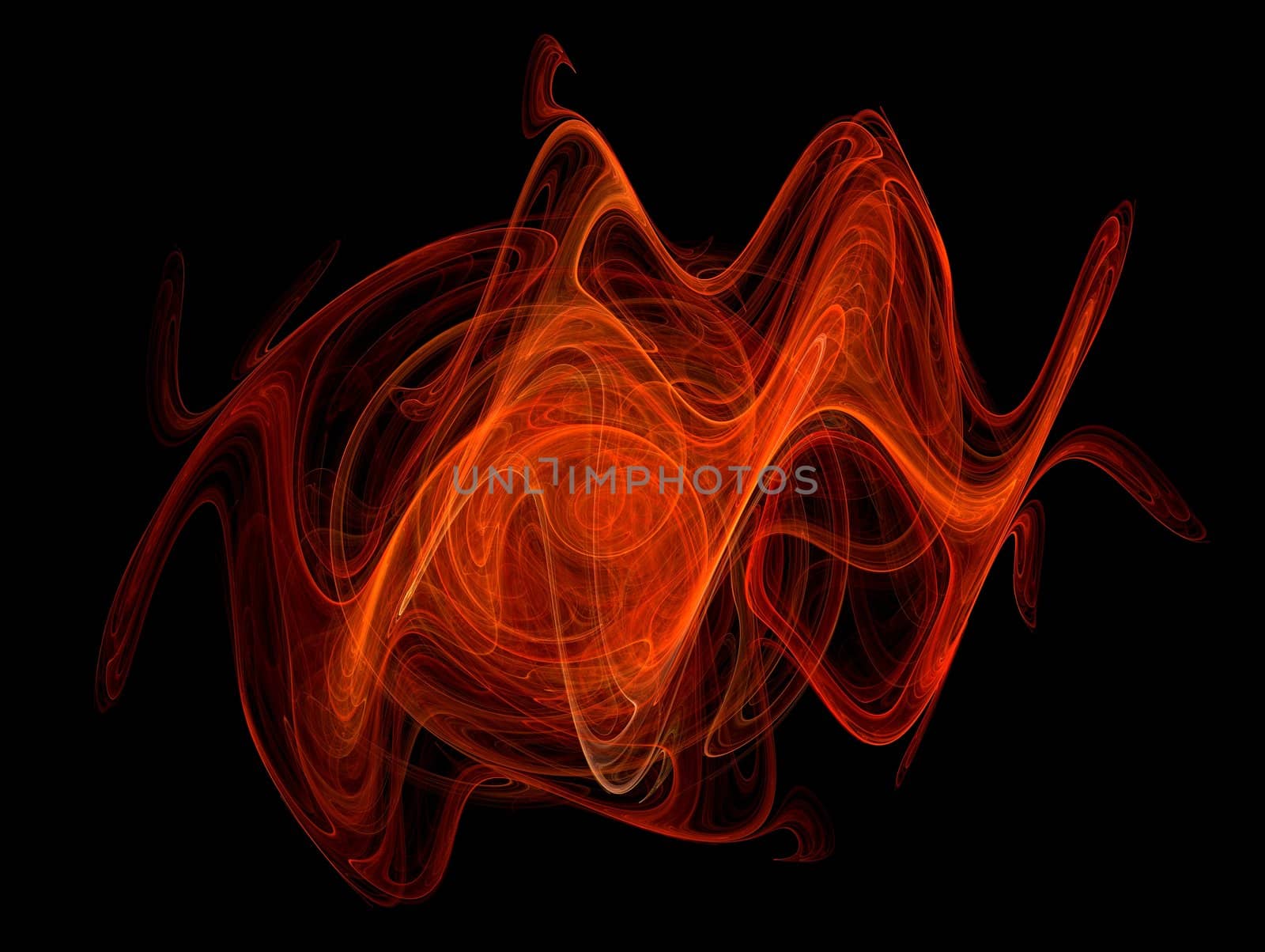 illustration of a abstract flame background 7