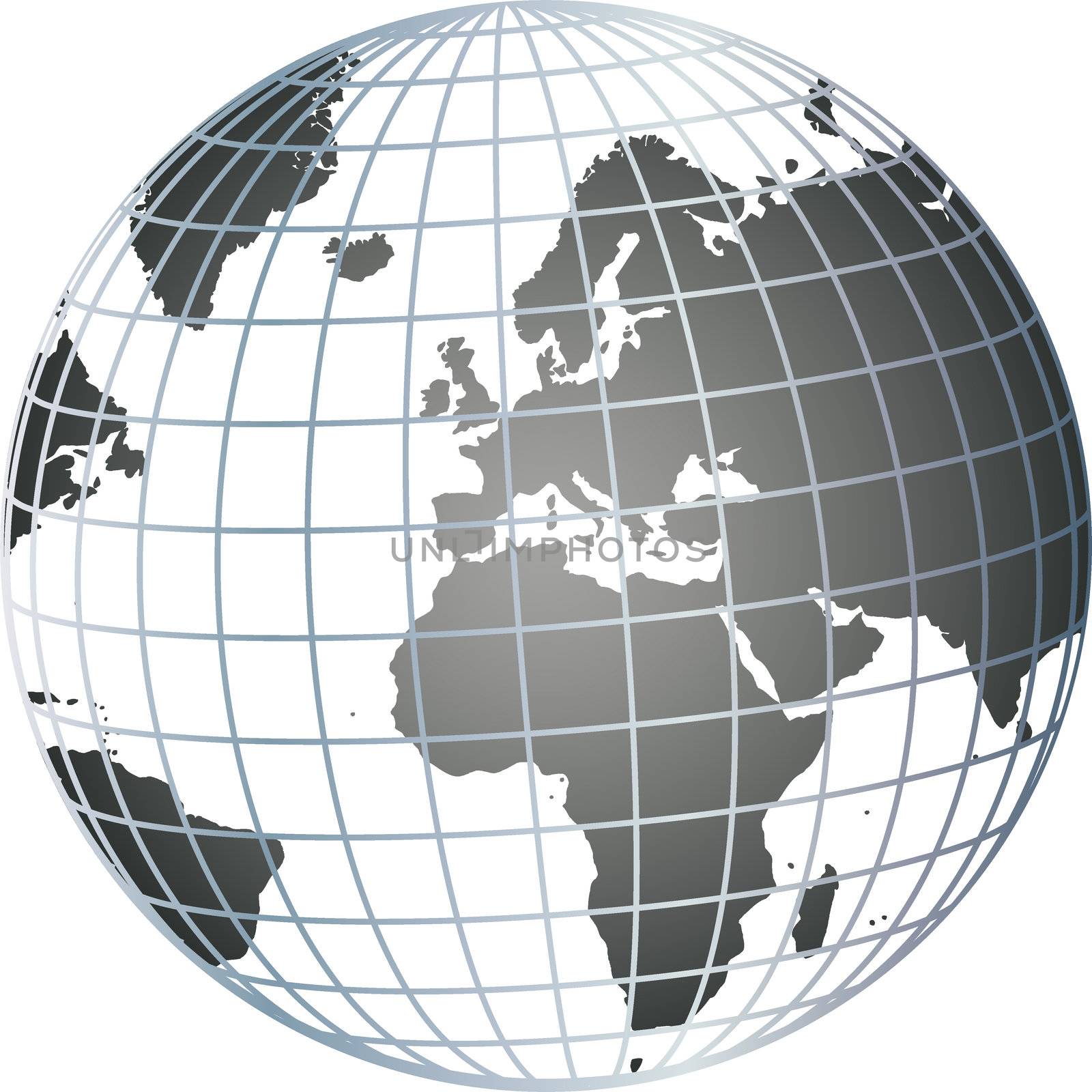 illustration of a globe