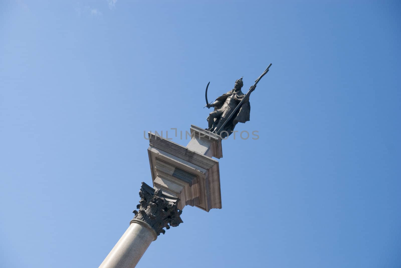 Sigsmund's Column in Warsaw, Poland  by wojciechkozlowski