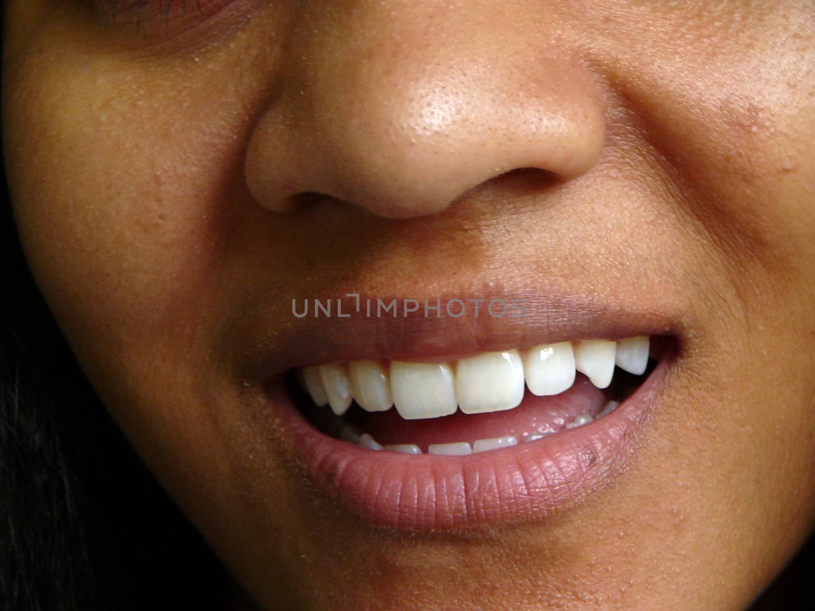 Close-up of a smiling young woman