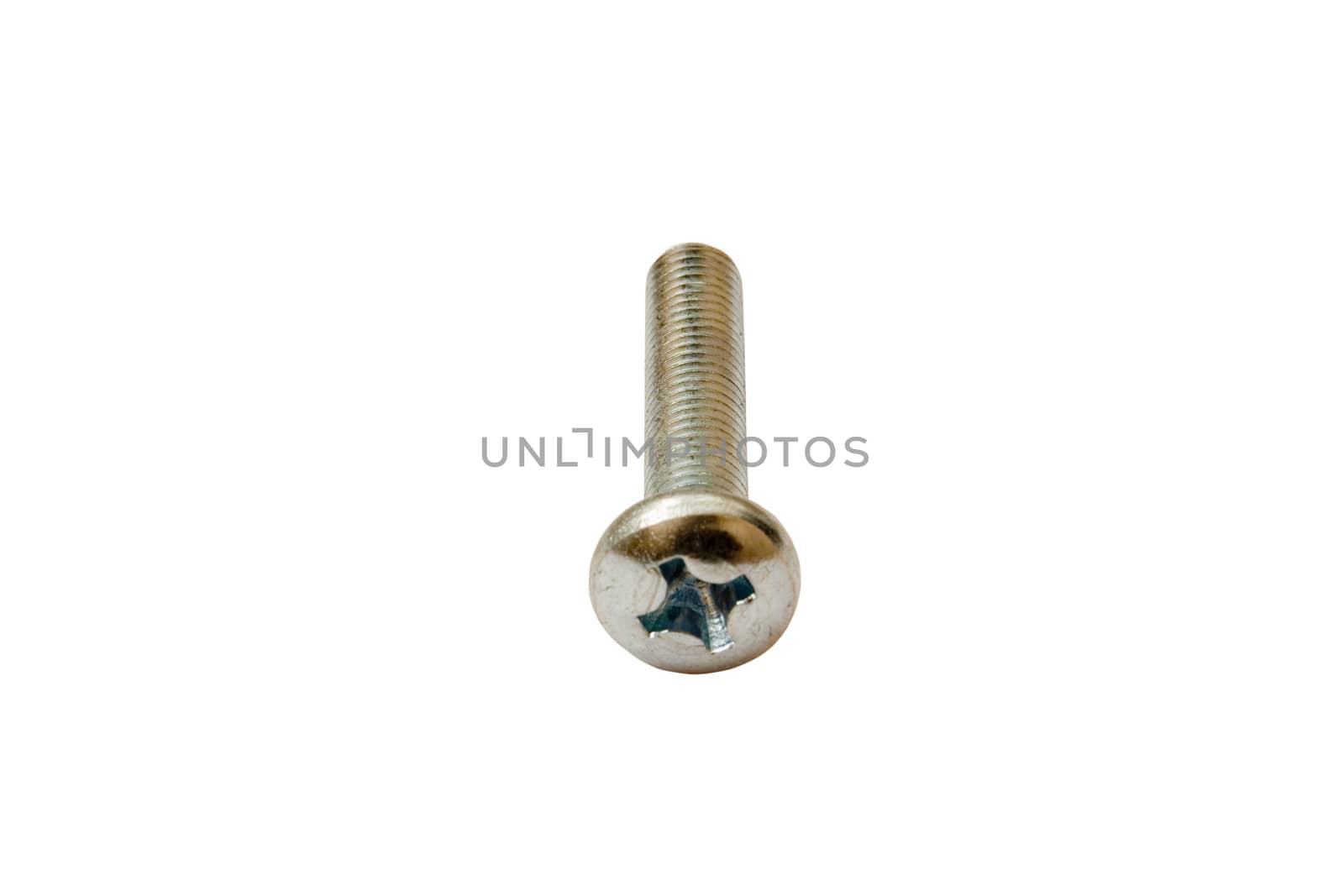 bolt isolated on white background.(clipping path included)