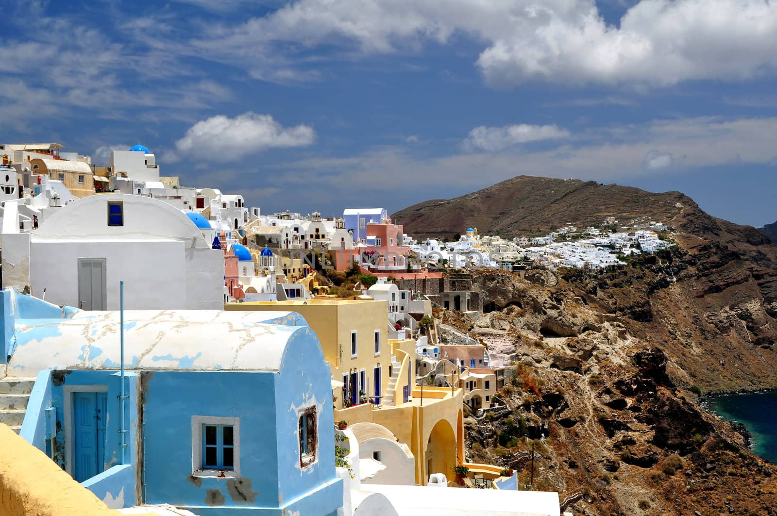 Travel photography: Beautiful island of Santorini, Greece