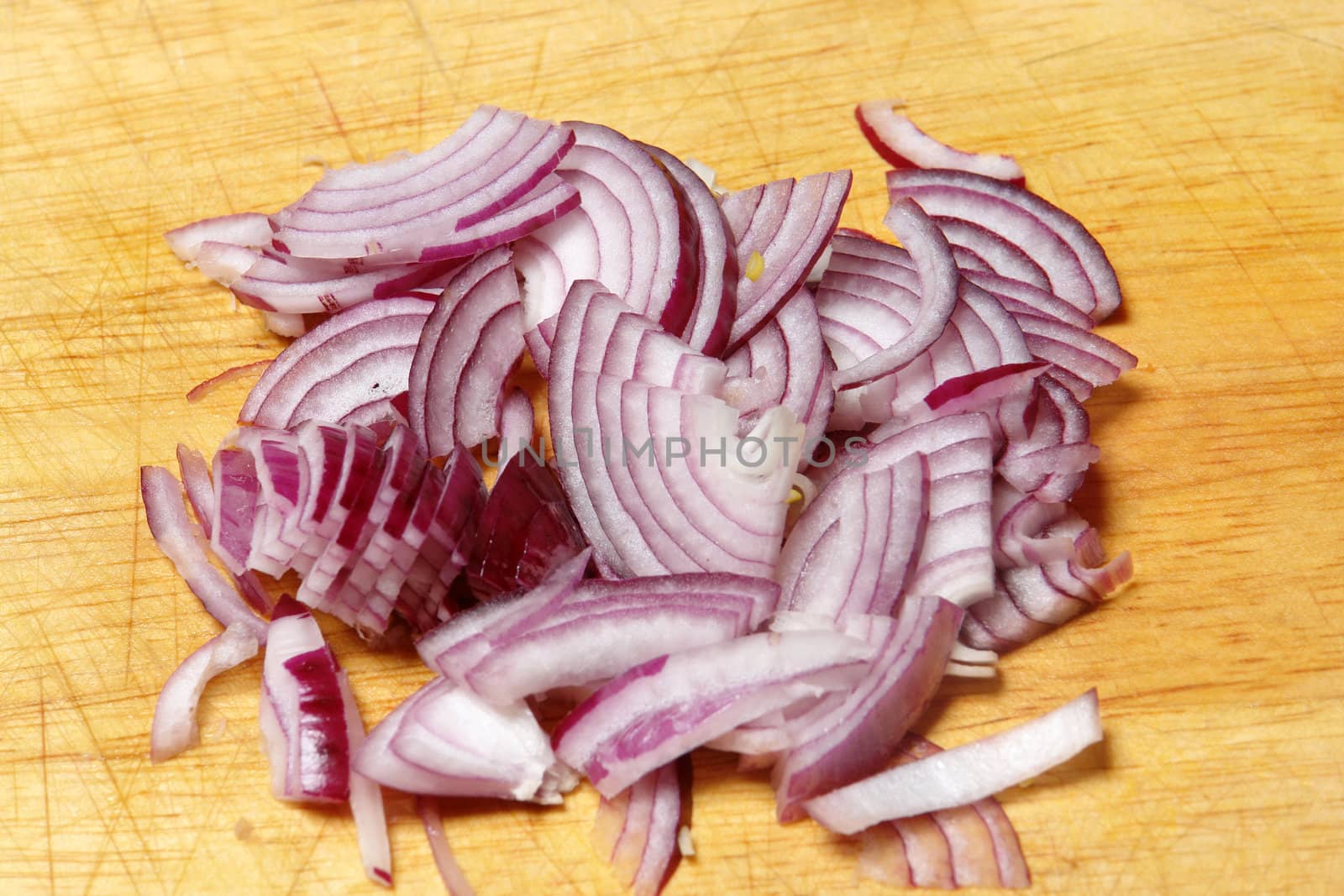 onion slice take photograph close-up                                