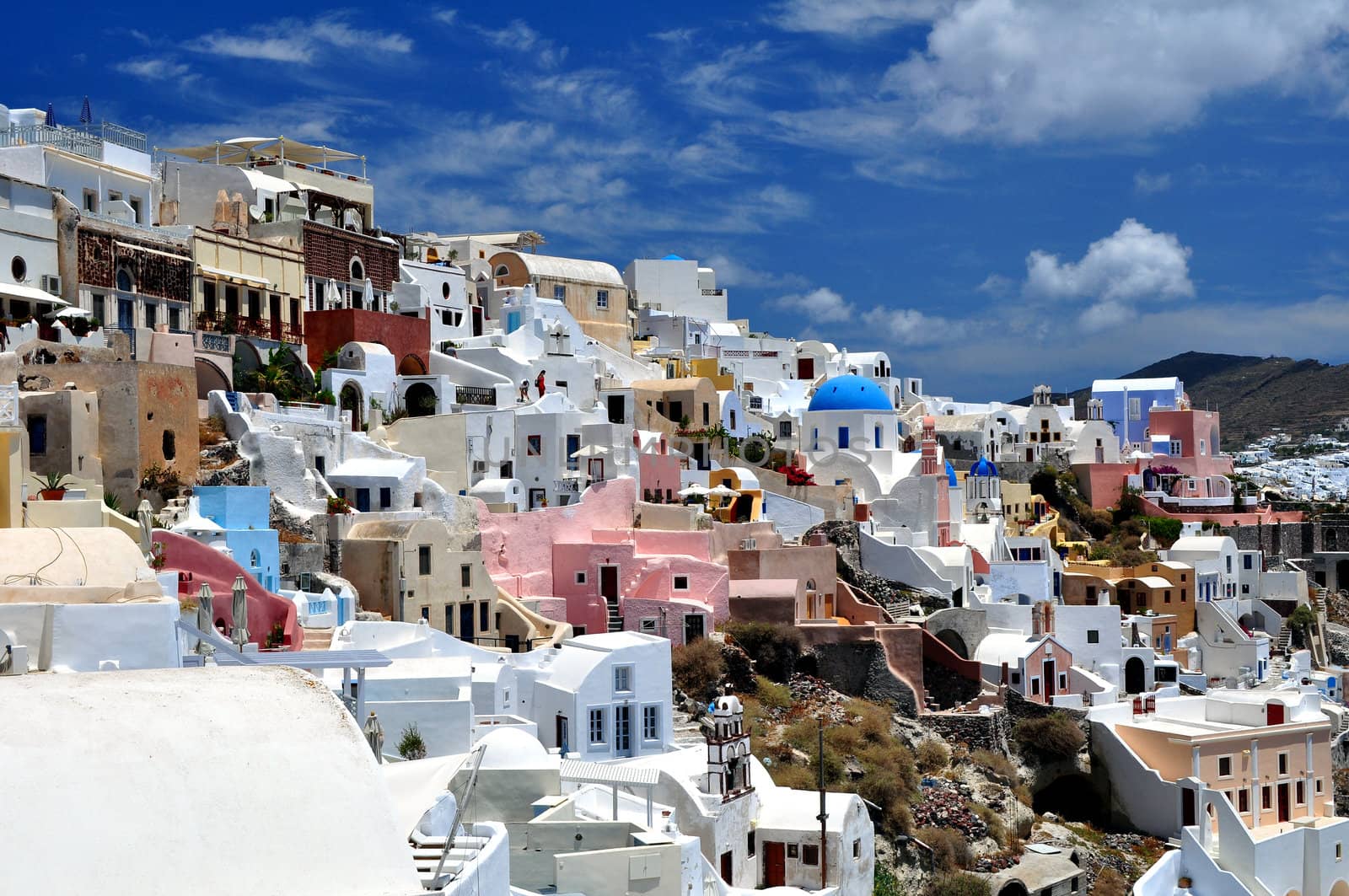 Travel photography: Beautiful island of Santorini, Greece