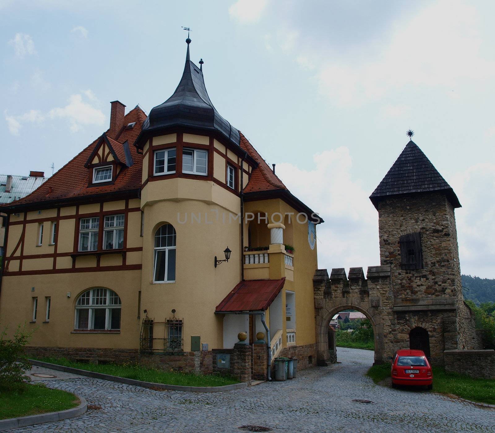 the work office in the town Czech Oak