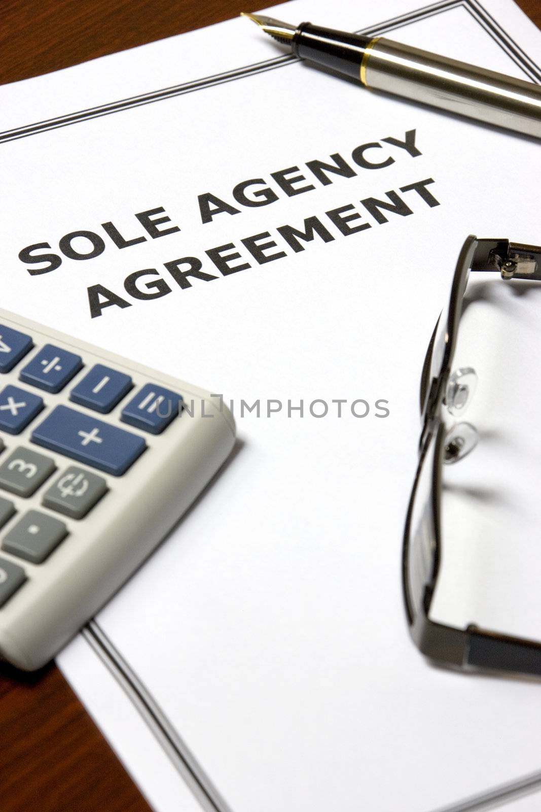 Sole Agency Agreement by shariffc