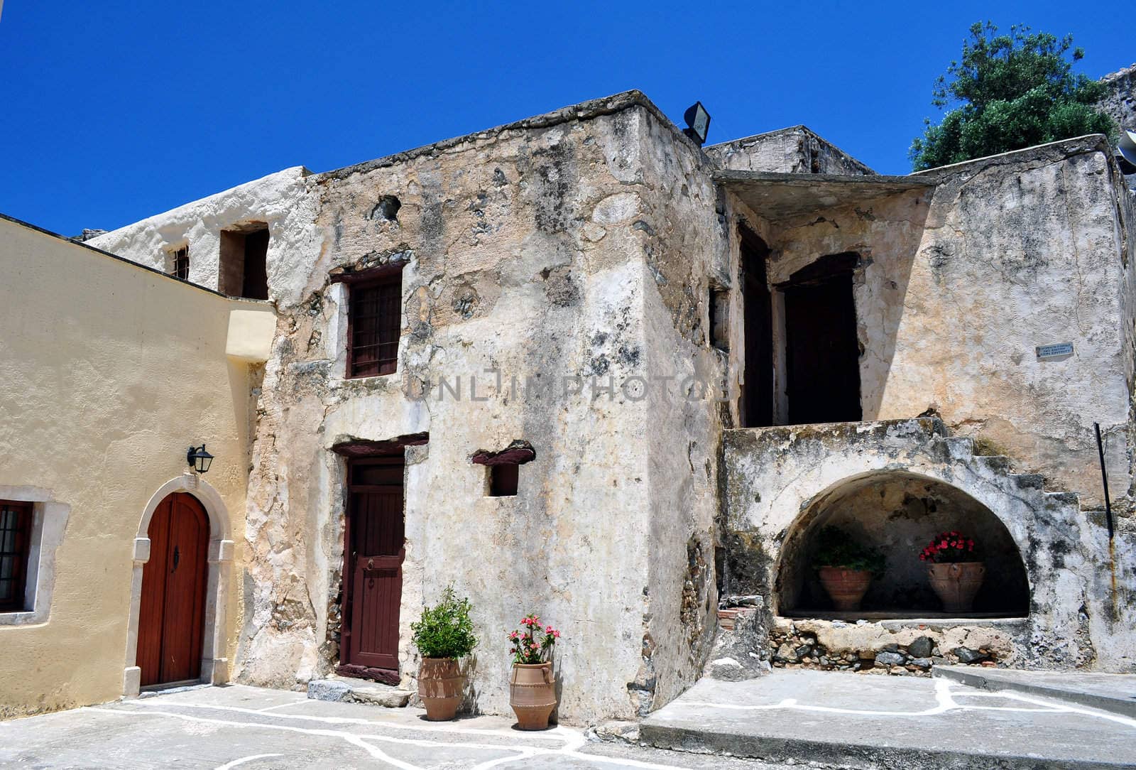 Travel photography: The ancient Preveli Monastery in Southern Crete, Greece