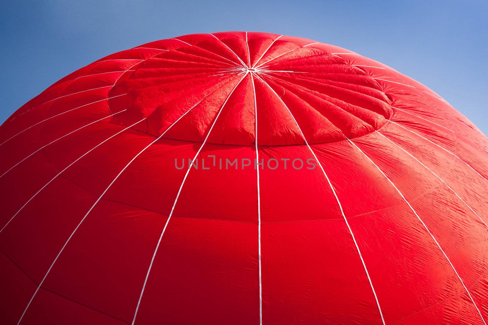Hot air balloon - red by steheap