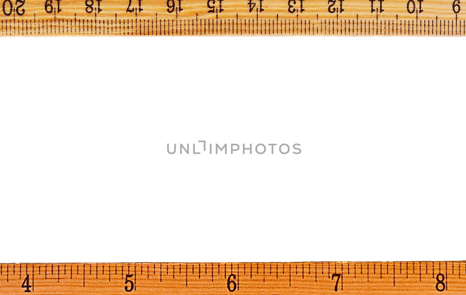 ruler frame or a border also used for copy space