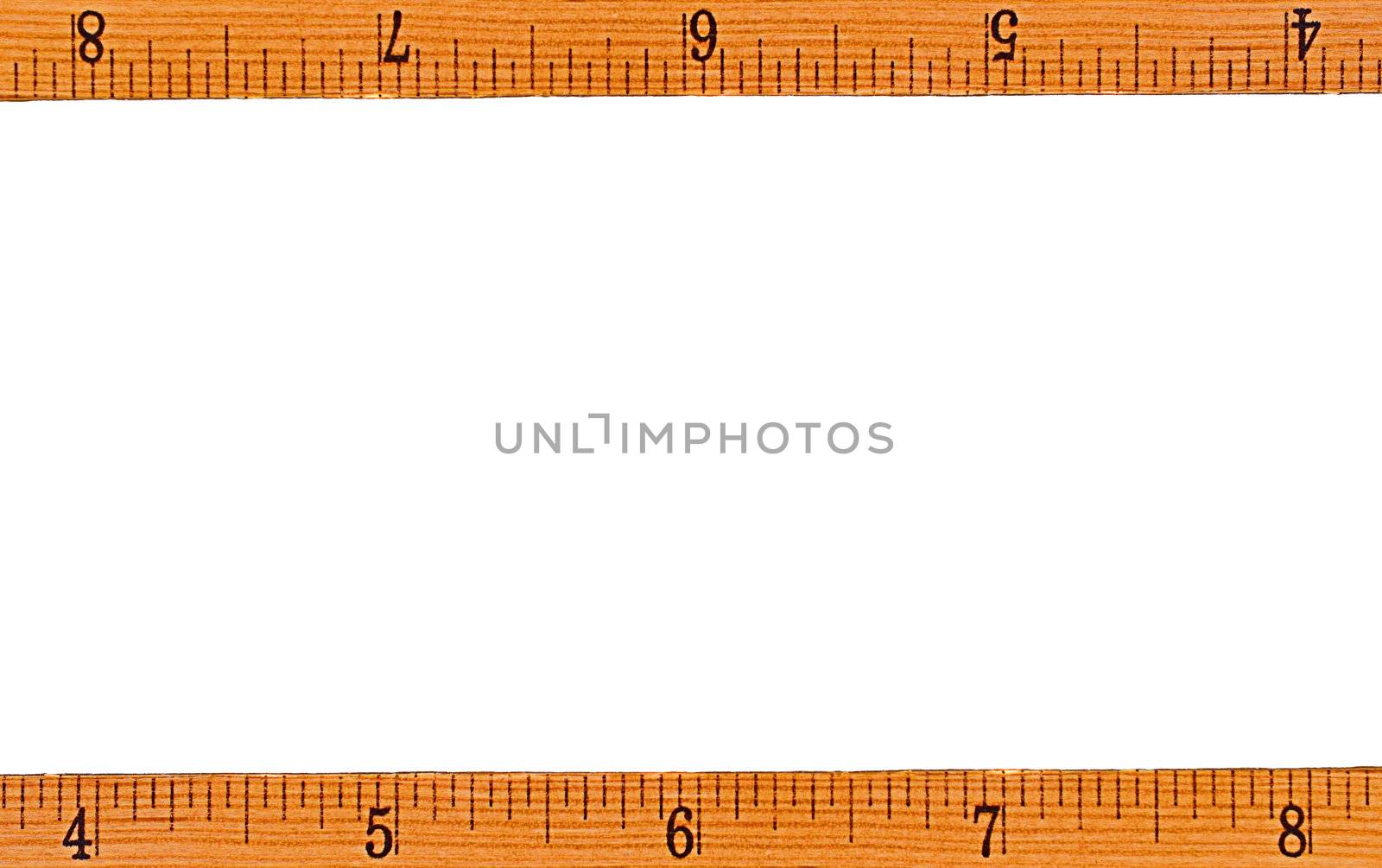 ruler frame or a border also used for copy space