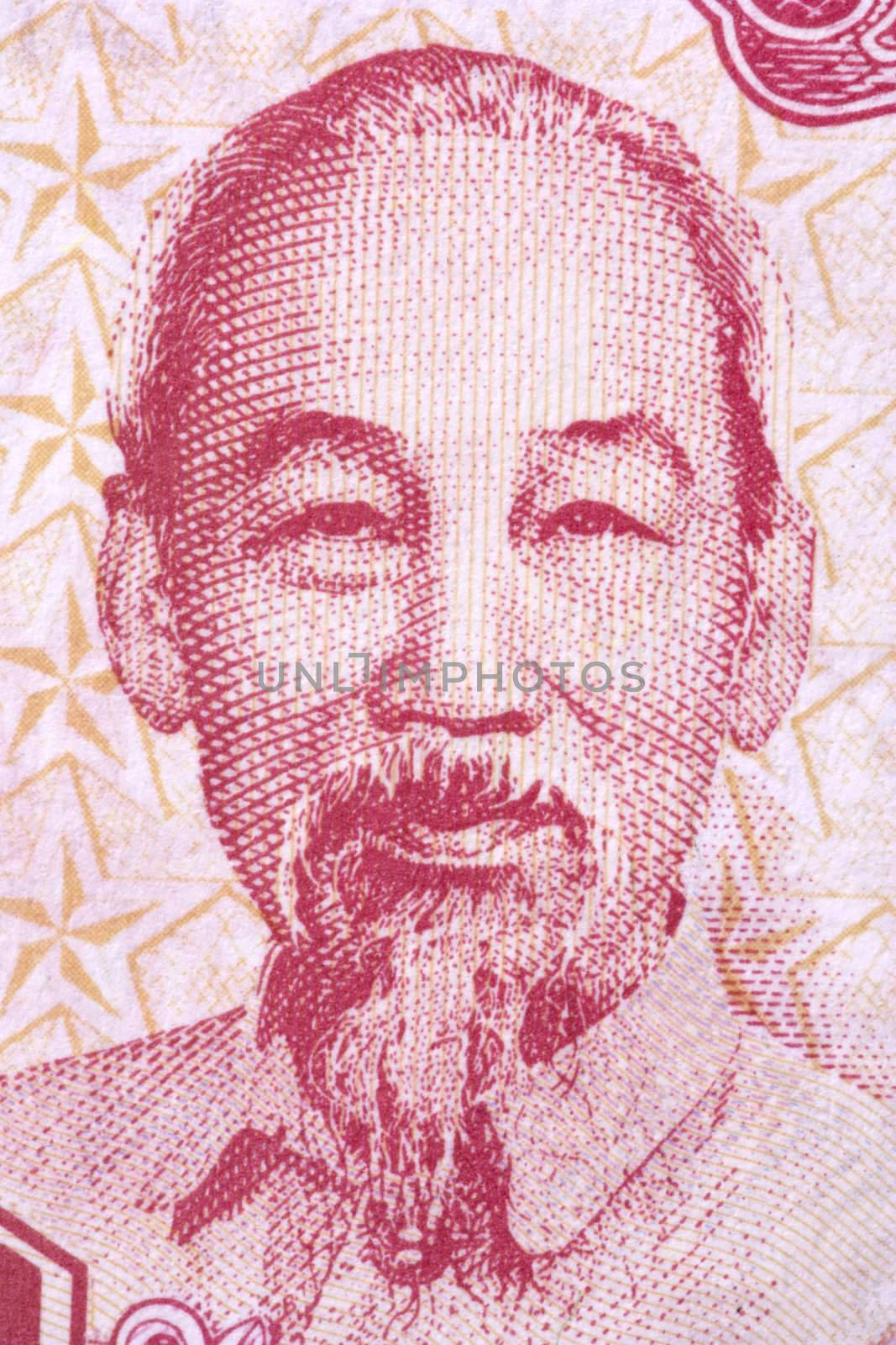 Ho Chi Minh on Currency Note by shariffc