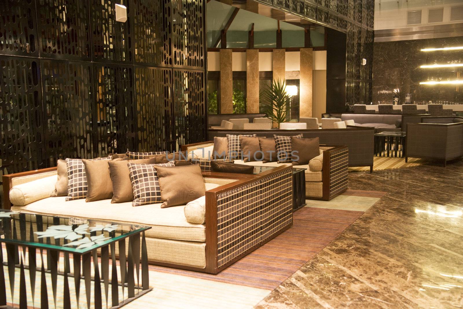Image of a modern lounge.