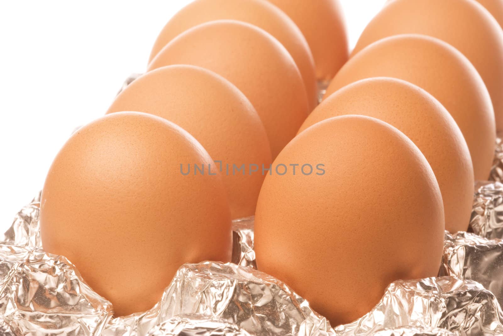 Chicken Eggs Isolated by shariffc
