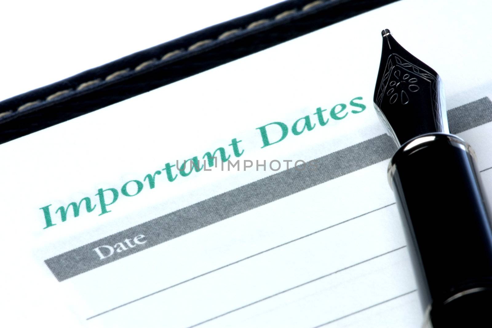 Important Dates by shariffc