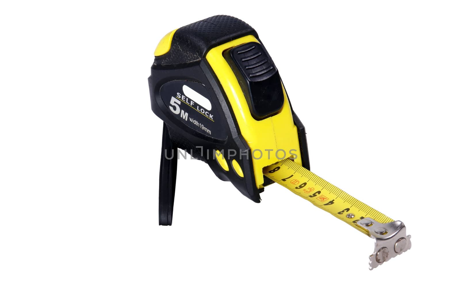 tape measure isolated on white background(clipping path included)                                