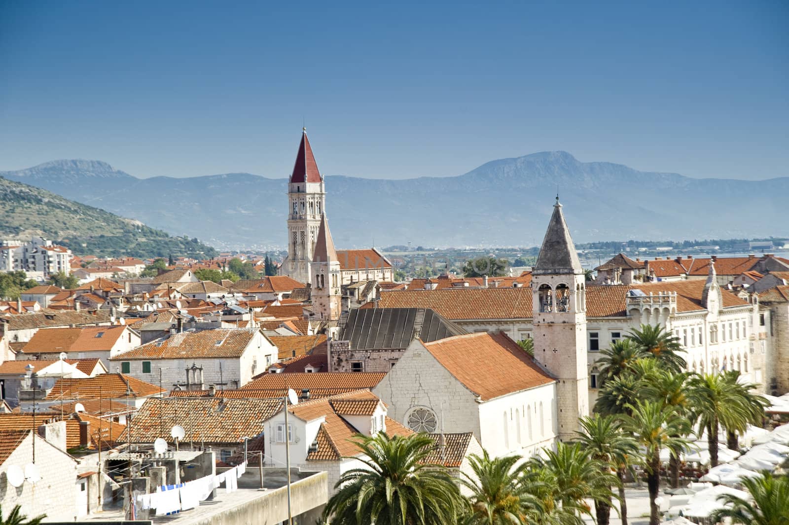 The old city of Trogir in Croatia 